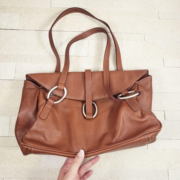 Prune Bags Prune Brown Cognac Leather Hobo Boho Shoulder Bag Poshmark